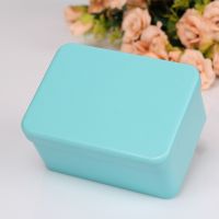 [COD] Manufacturers wholesale wedding European rectangular tinplate candy box pink blue