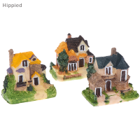 Hippied? 1ชิ้นมินิวิลล่าสวนนางฟ้าเพชรประดับวิลล่า/ตกแต่งบ้านสวน