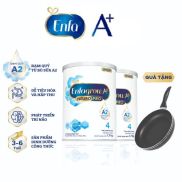 Tặng chảo chống dính Bộ 2 lon Sữa bột Enfagrow A+ Neuropro 4
