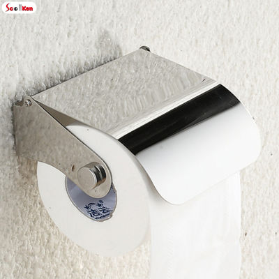 ScottK Tisu Toilet ที่ยึดกระดาษหลุมไม่เจาะหรือติดผนังด้วยสกรูสำหรับห้องน้ำห้องส้วมห้องน้ำ