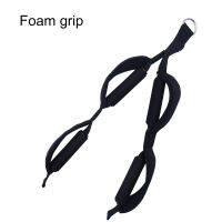 Pull Down Fitness Tricep Rope 4 handles Neoprene Pads for for Cable Machine Attachment Strengthen Workout Exercise Equipment