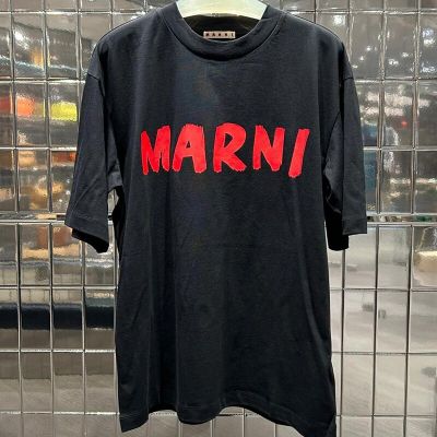 Harajuku M Graffiti Letter Top Tee Summer New T Shirt High Quality Cotton Fashion Clothing Oversized T Shirt