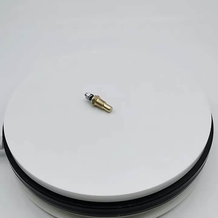 100 Digital Water Temperature Gauge with Sensor 18 NPT Water Temp Sensor Red Backlight 52MM