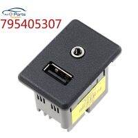 New 795405307 Audio Player USB Receptacle Black Matte 1 USB For Fiat auto repair