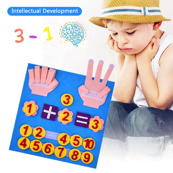 Felt Children's Early Education Teaching Aids Kindergarten Package