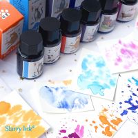 Starry Ink "cat Ink" Series Non Carbon Ink Glass Dip Pen Watercolor 15ml Gradient Change Color Ink