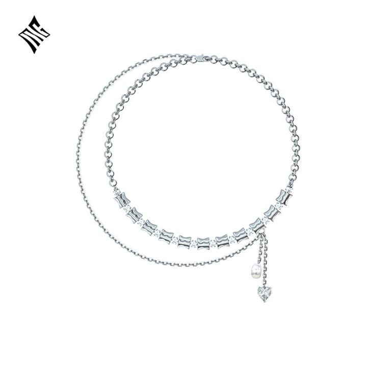 yan-haoxiang-same-item-double-layer-niche-necklace-womens-light-luxury-design-ins-high-end-clavicle-chain
