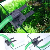 【LZ】✟▤  Plastic Fish Tank Mount Holder Água Mudando Fixture Inflow Outflow Stretchable Pet Suprimentos Aquário Peças 1Pc