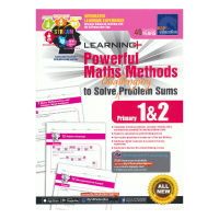 Math problem solving ideas and methods for Grades 1 and 2 SAP learning+ powerful math methods primary 1&amp;2 Singapore SAP teaching aids English original imported
