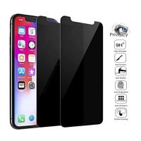 2PCS Best Full Privacy Tempered Glass for IPhone12 6s 7 8 X XS Max XR Anti Spy Screen Protector For IPhone 11 13 14 Pro Glass