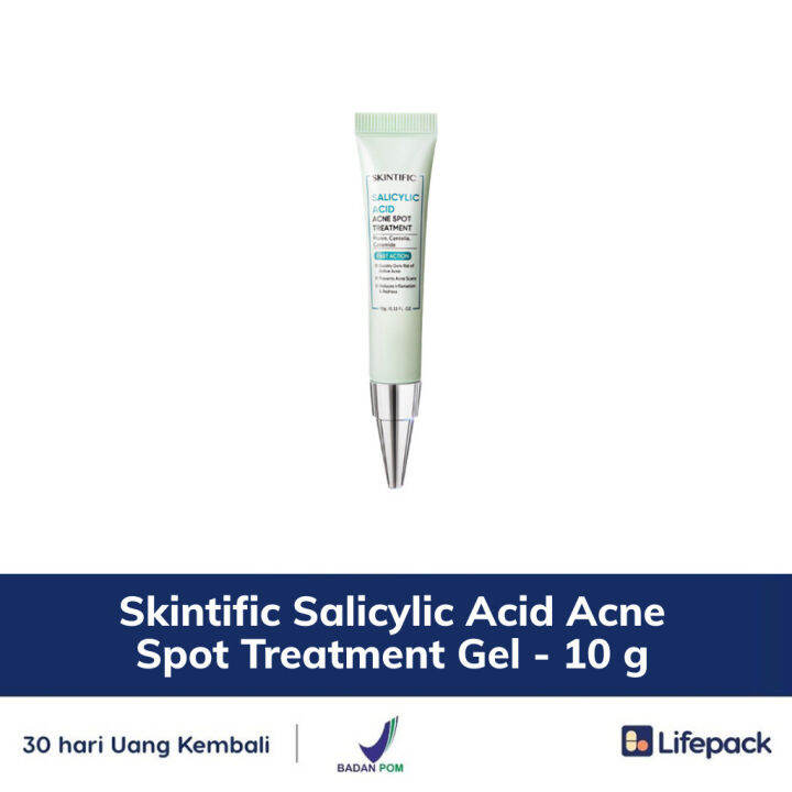 Skintific Salicylic Acid Acne Spot Treatment Gel 10 g LIFEPACK