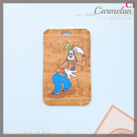 Carmelun ที่ใส่การ์ดพกพาพลาสติกใสลายการ์ตูน Disney ที่คลุมบัตรนักเรียนเคสมิกกี้มินนี่เมาส์แบบเลื่อนได้ที่ใส่บัตรประจำตัว