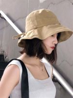 ?  Unprinted Japanese quality fisherman hat ins womens versatile hat trendy wide brim sunshade summer thin sun protection hat