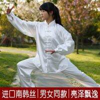 ฤดูใบไม้ผลิฤดูร้อนผ้าลินินศิลปะการต่อสู้ลัทธิเต๋า Tai Chi เครื่องแบบสำหรับผู้หญิงผู้ชายเส้าหลินกังฟูเสื้อผ้าชุดเสื้อกางเกง