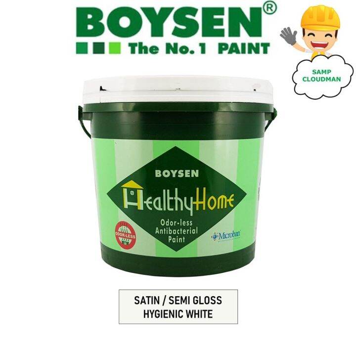 Boysen Healthy Home Odorless AntiBacterial Gallon 4 Liters Semi Gloss