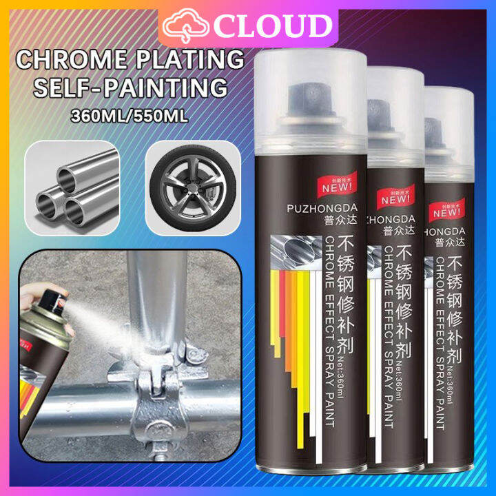 Chrome Spray Paint Metal Silver Spray Paint Metal Rust Remover