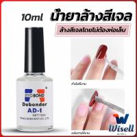 Wisell น้ํายาละลายกาว ถอดเล็บ PVC เช็ดกาว  Nail polish remover