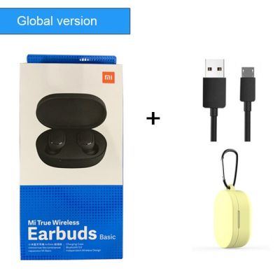 ชุดหูฟังและชุดหูฟังไร้สายควบคุมลด Airdots บลูทูธหูฟัง TWS ใน5.0
