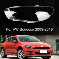 ฝาครอบไฟหน้าสำหรับ Volkswagen VW Scirocco 2009-2016 YCZB02841โป๊ะที่เปลี่ยนฝาครอบกรอบไฟหน้ารถยนต์