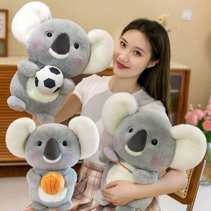 koala-sports-plush-toy-stuffed-cloth-doll-large-pillow-home-kids-decor-gift