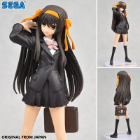 Model โมเดล งานแท้ 100% Sega EX จาก The Disappearance of Haruhi Suzumiya การหายตัวไปของ สึซึมิยะ ฮารุฮิ ชุดนักเรียน Ver Original from Japan Figure ฟิกเกอร์ Anime ของขวัญ Gift อนิเมะ การ์ตูน มังงะ Doll ตุ๊กตา คอลเลกชัน สั่งและนำเข้าจากญี่ปุ่น manga