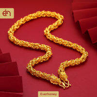 Everhoney Men Chunky Heavy Gold Miami Cuban Dragon Chain สร้อยคอ9มม. กว้าง,โซ่ชุบทองของขวัญล้ำค่าสำหรับผู้ชาย,ชาย,Boss