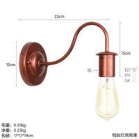 2021Retro Vintage Wall Mounted Lamp Loft Industrial Rust American Outdoor Indoor Light E27 Corridor Aisel Bar Cafe Home Decoration