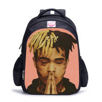 16 Inch Rapper XXXTentacion School Bag for Kids Boy Backpack Children School Sets Pencil Bag Toddler Schoolbag