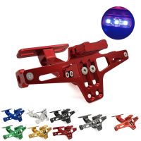 Motorcycle Adjustable Angle License Plate Holder Bracket CNC Aluminum For Ducati HYPERMOTARD 821 939 SP HYPERMOTARD 1100 796