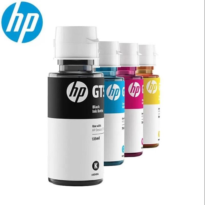 Hp Original Gt Xl Gt Black Gt Cmy Set Of Units Ink Bottle For Hp Gt Series Lazada Ph