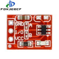 5ชิ้น TTP223ปุ่มสัมผัสโมดูลตัวเก็บประจุชนิดช่องเดียวล็อคตัวเองเซ็นเซอร์สวิตช์สัมผัสวงจรรวม