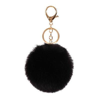 Bag Accessories Faux Rabbit Fur Ball Pendant Artificial Hair Ball Hanging Key Chain Pendant Accessories