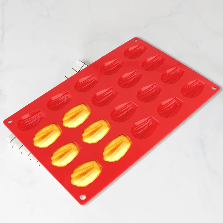 Baking Tray Mini Cake Mould 20 Cavity Pastry Tool Silicone Madeleine