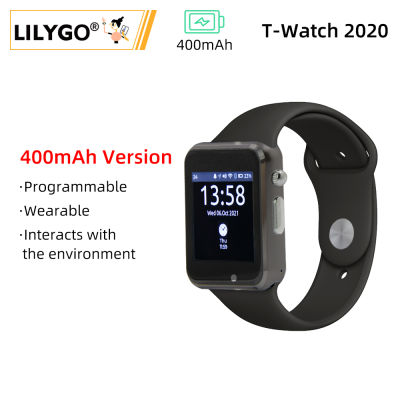 Lilygo®T-Watch 2020 400mAh รุ่น m ESP32 WiFi บลูทูธสัมผัสนาฬิกาลำโพง3แกน accelerometer สำหรับเมตร