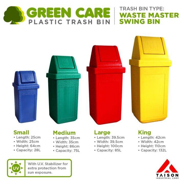 GREEN CARE Waste Master Trash Bin Lazada PH