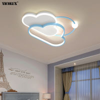 Remote Dimming Cloud Shaped New Modern LED Chandelier Lights Living Children Room Kid Bedroom Child Study Lamps Indoor Lighting