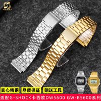 Retro small square strap Suitable for Casio A159W-N1 A158WA A168 series stainless steel strap