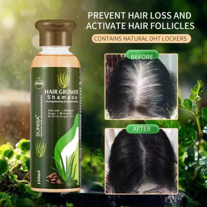 Sunisa Extreme Hair Grower Shampoo Anti Hair Loss Stronger Thick Hair ...