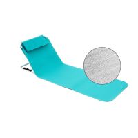 【YF】 Beaching Recliner Lounger Outdoor Camping Mat Chair Oxford Cloth Portable Folding Beach with Adjustable Backrest Headrest