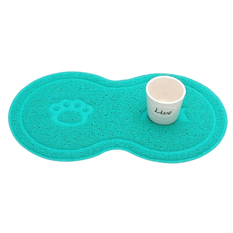 Pet Feeding Mat Dog Puppy Cat Feed Pad Cute Cloud Shape Silicone Dish Food  Bowl