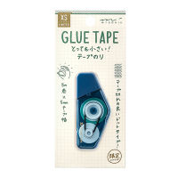 MIDORI [LIMITED EDITION] XS Glue Tape Navy-Blue / ตลับเทปกาว ขนาด XS สีน้ำเงินนาวี (limited edition) แบรนด์ MIDORI จากประเทศญี่ปุ่น (D35370006)