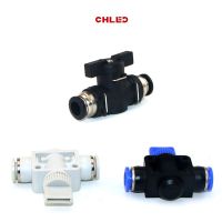 Pneumatic valve fittings BUC/HVFF wa pipes and pu connectors direct thrust 4mm 6mm 8mm 10mm 12mm plastic hose quick couplings Pipe Fittings Accessorie