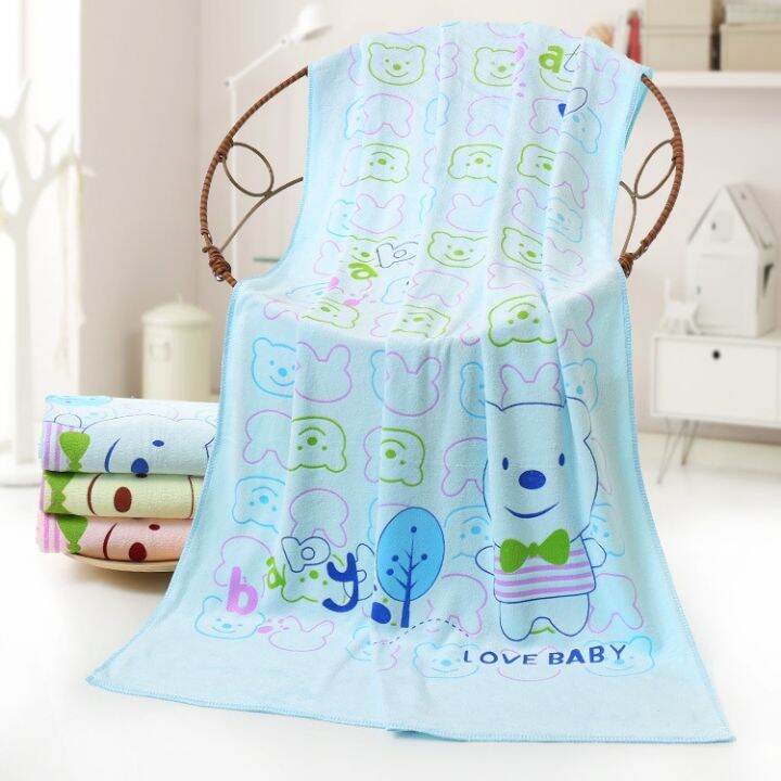 cod-ultra-fine-fiber-large-bath-towel-for-super-soft-and-strong-water-absorption-cartoon-printing-childrens-does-shed-hair-wholesale-manufacturers