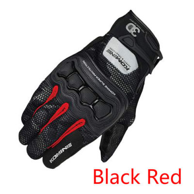 Komine Gk-215 Summer 3D Mesh Protective Gloves Motocross Motorbike Glove