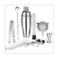 14Pcs Cocktail Shaker Set for DIY Bartending Home Made Cocktails Accessory-350Ml