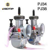 ZSDTRP 2T Keihin PJ34 PJ38 Carburetor PJ 34MM 67R for Honda TRX250R ATC250R CR250 CR500 YZ250 Dirt Bike