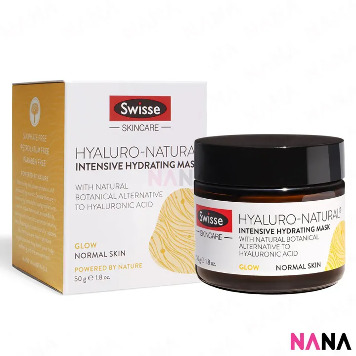 Swisse HyaluroNatural Hydrating Facial Mask 50g Lazada PH