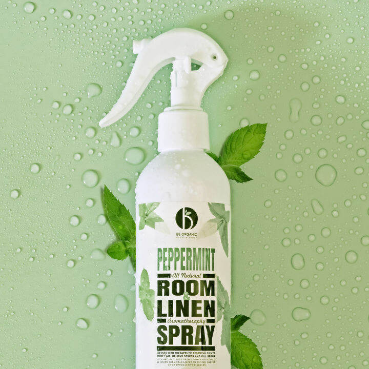 Be Organic Peppermint Room & Linen Spray [ 500mL ] Lazada PH