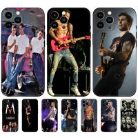 For Samsung Galaxy A14 5G Case Phone Back Cover Soft Silicone Protective Black Tpu Case MAROON 5 Funda