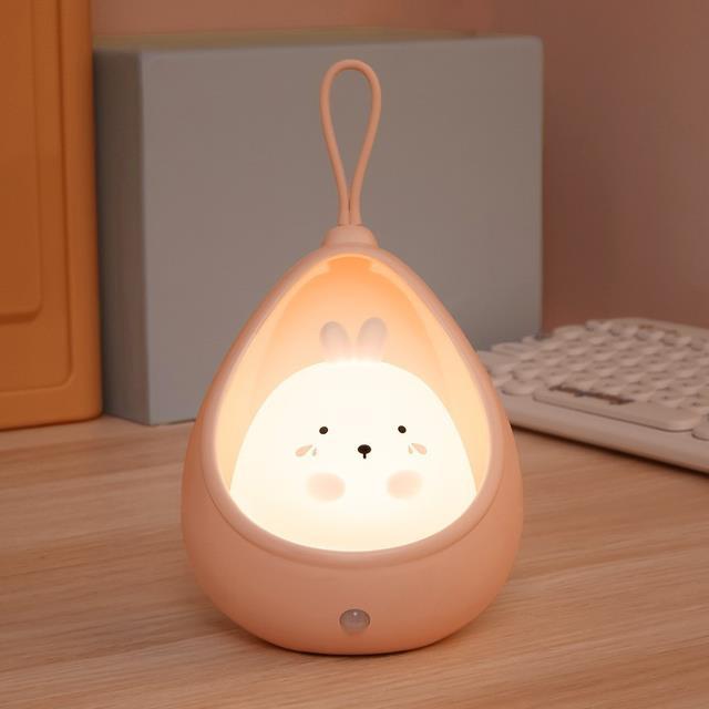 creative-led-smart-human-body-induction-silicone-night-light-usb-rechargeable-bedroom-bedside-atmosphere-wall-lamp-children-gift